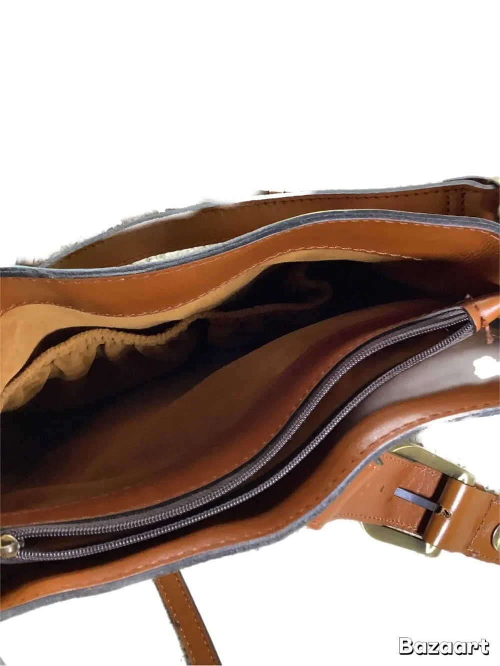 Patricia Nash Irving Leather Bucket Handbag Crossbody Butterfly Print (279)